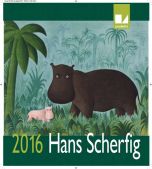 Hans Scherfig kalender 2016