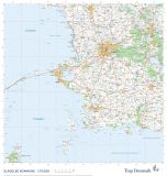Trap Danmark: Kort over Slagelse Kommune