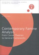 Ph.d.-serien. Contemporary famine analysis