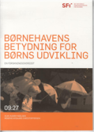 Børnehavens betydning for børns udvikling