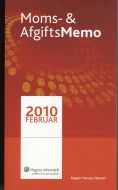 Moms & AfgiftsMemo, Februar 2010