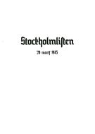 Stockholmlisten