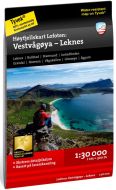 Lofoten : Vestvågøya - Leknes 1:30 000
