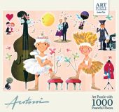 Ib Antoni - Art Puzzle - 1000 pcs -  Ballerina