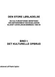 Den store løsladelse  - En kulturhistorisk beretning om empowerment-bevægelserne blandt udviklingshæmmende 1980-95